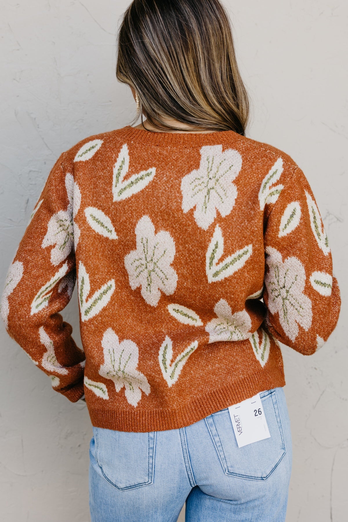 The Murphy Floral Sweater Cardigan
