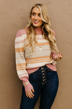 The Lakyn Striped Tinsel Sweater