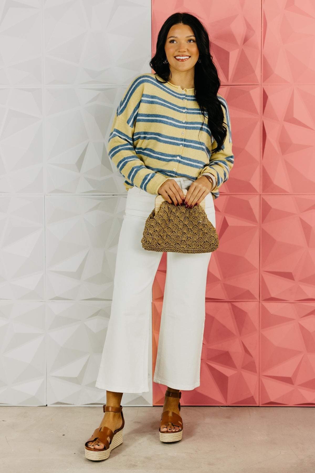 The Selby Striped Cardigan Sweater