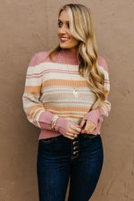 The Lakyn Striped Tinsel Sweater