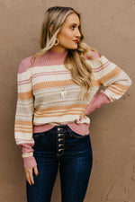 The Lakyn Striped Tinsel Sweater