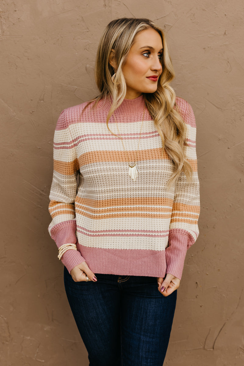 The Lakyn Striped Tinsel Sweater