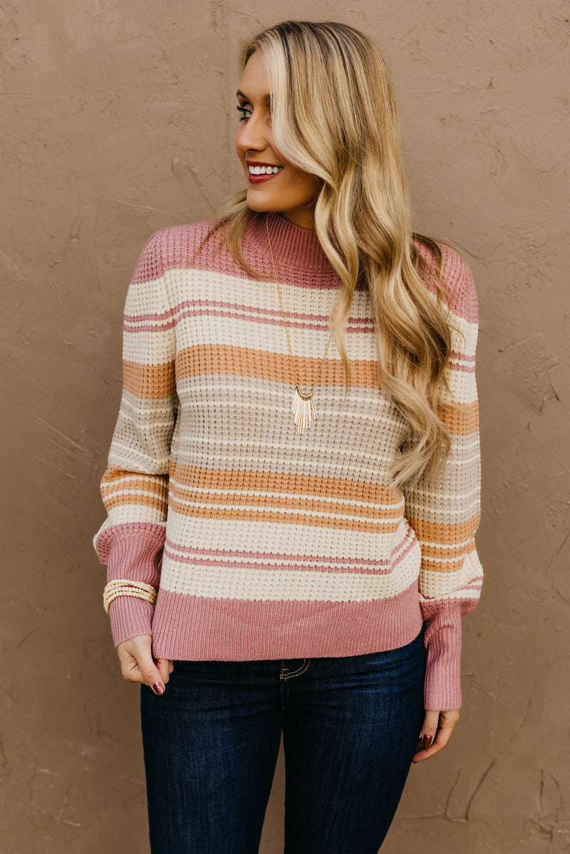 The Lakyn Striped Tinsel Sweater