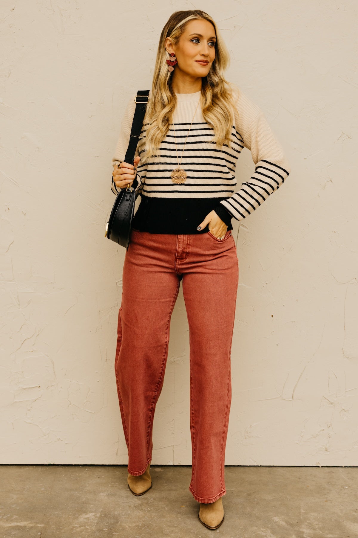 The Aaron Side Button Sweater