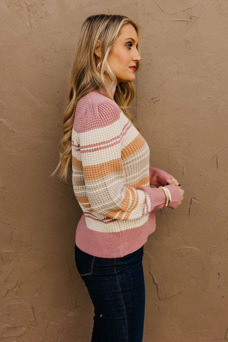 The Lakyn Striped Tinsel Sweater