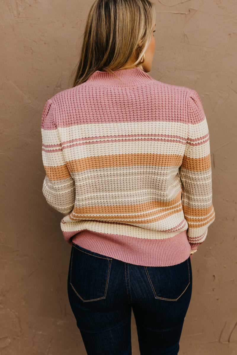 The Lakyn Striped Tinsel Sweater