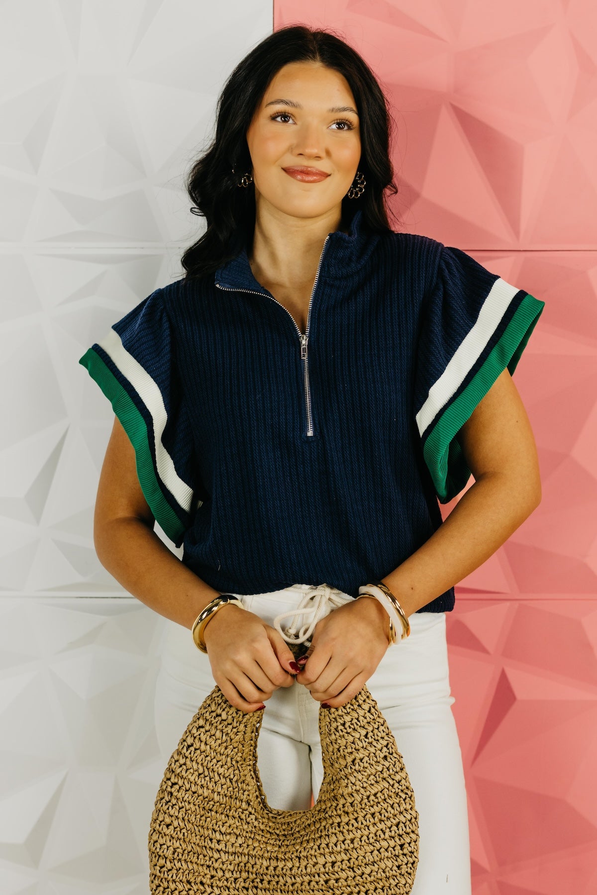 The Kimora Double Flutter Top