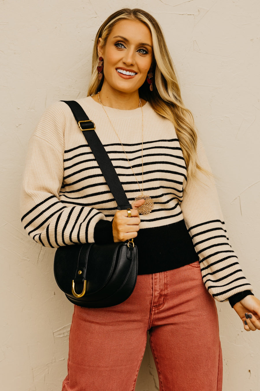 The Aaron Side Button Sweater