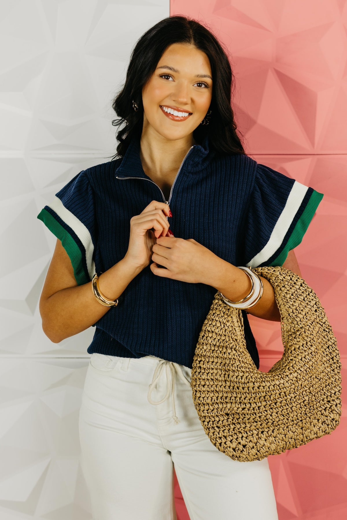 The Kimora Double Flutter Top