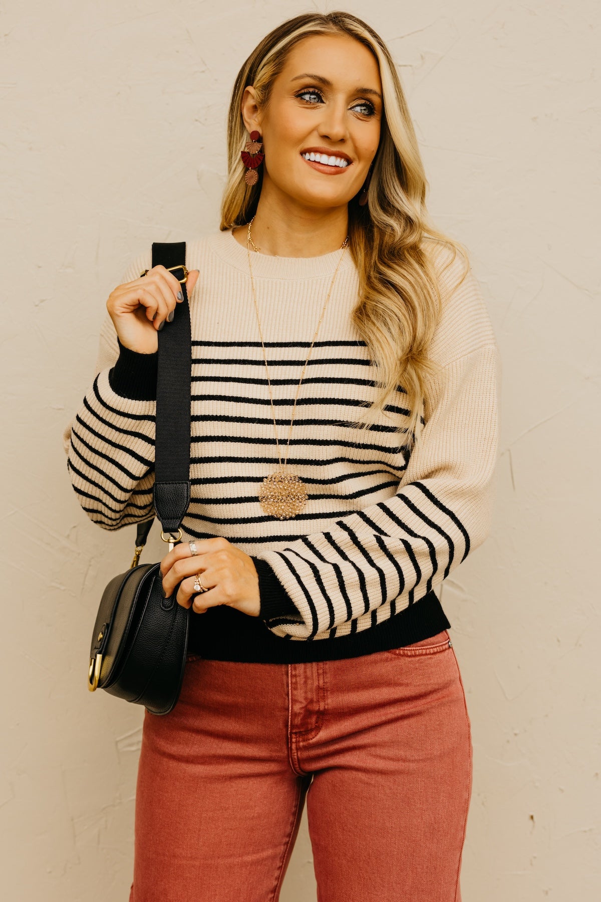The Aaron Side Button Sweater
