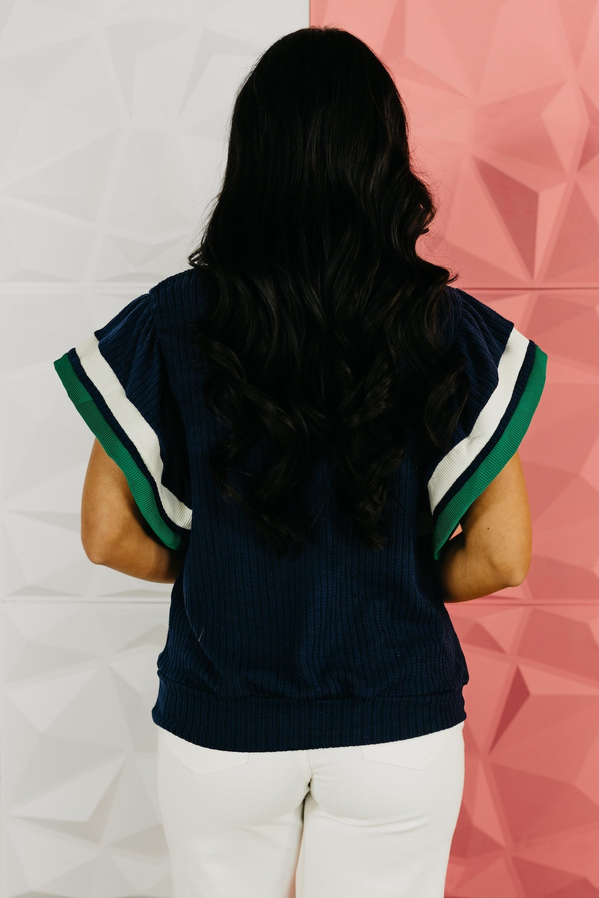 The Kimora Double Flutter Top