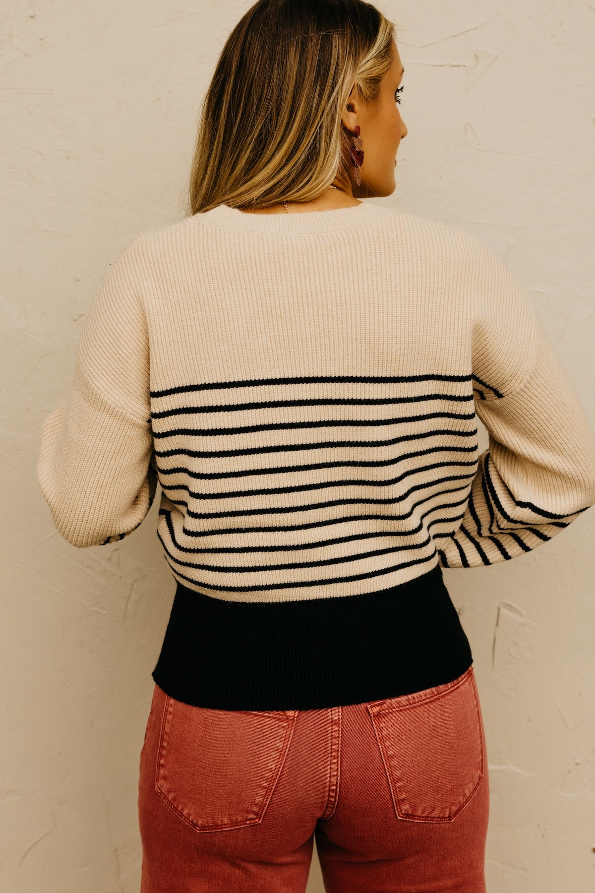 The Aaron Side Button Sweater