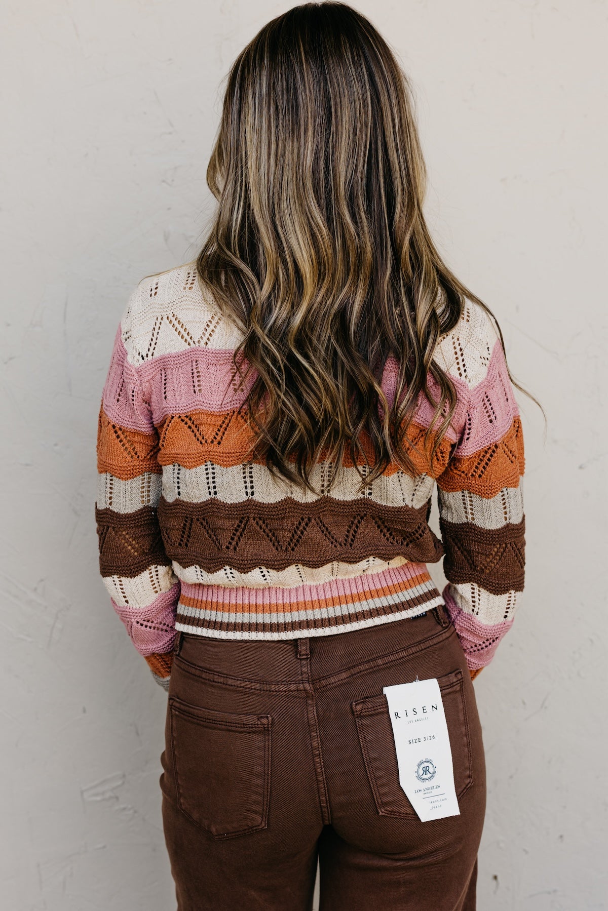 The Nova Wavy Striped Sweater