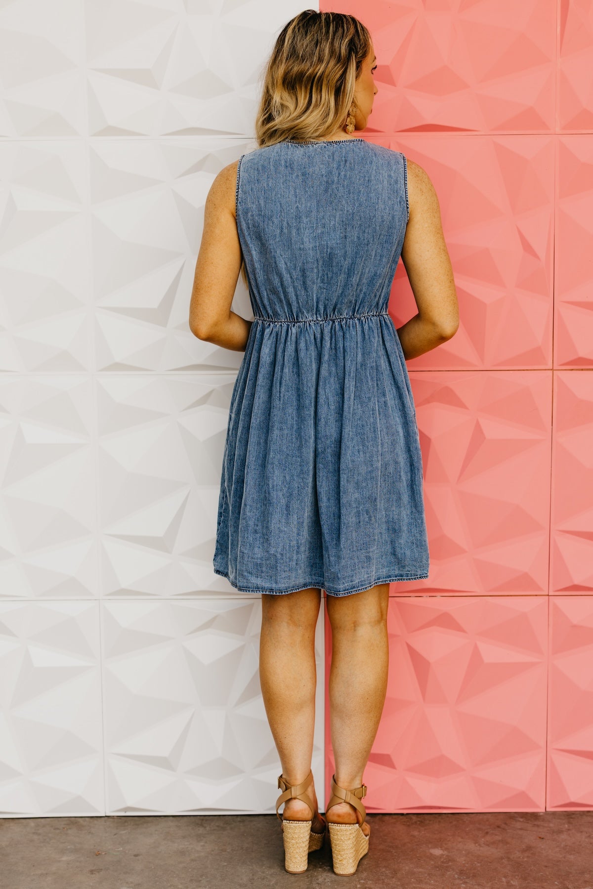 The Tatum Bow Tie Mini Dress