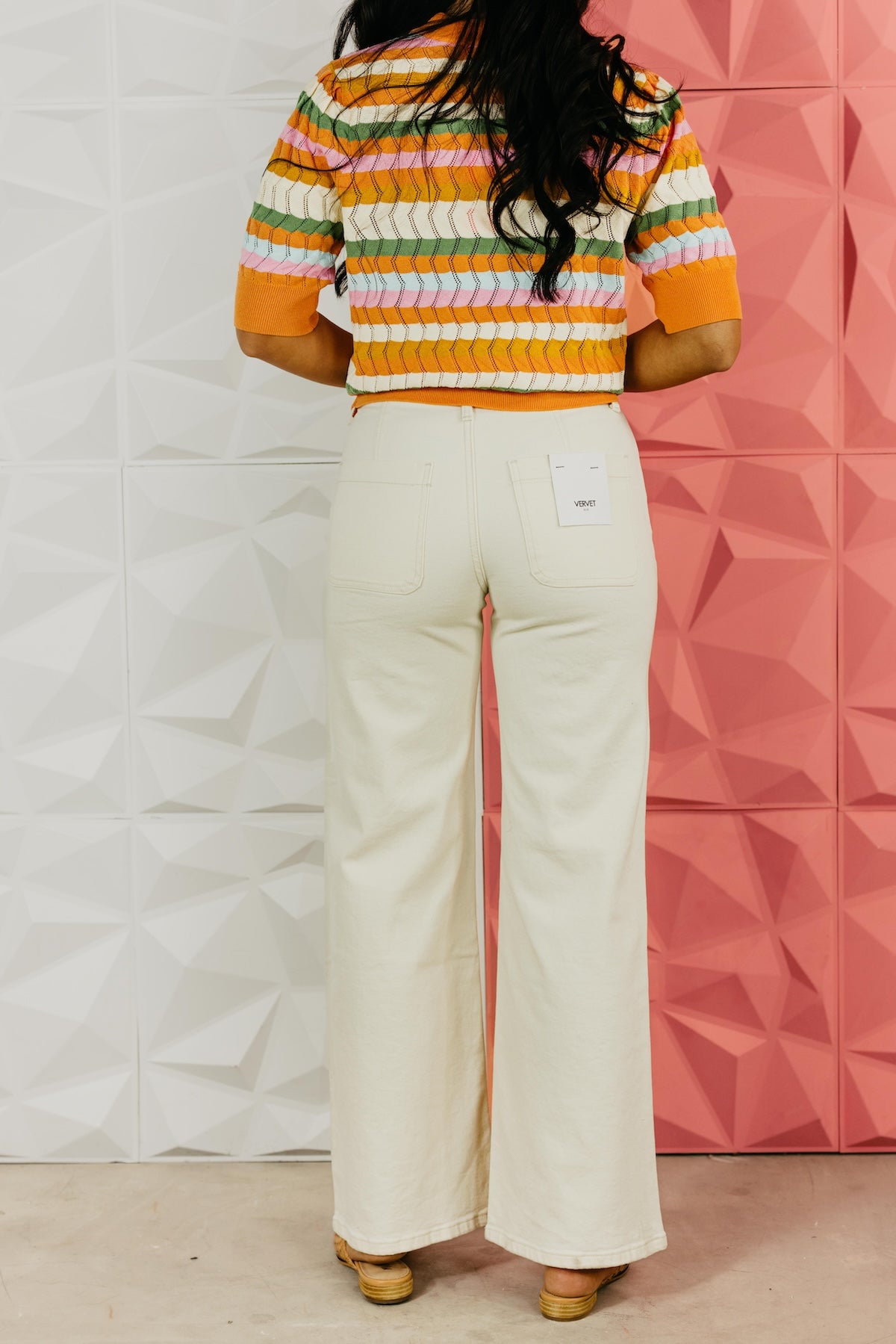 Vervet Denim | High Rise Drawstring Denim