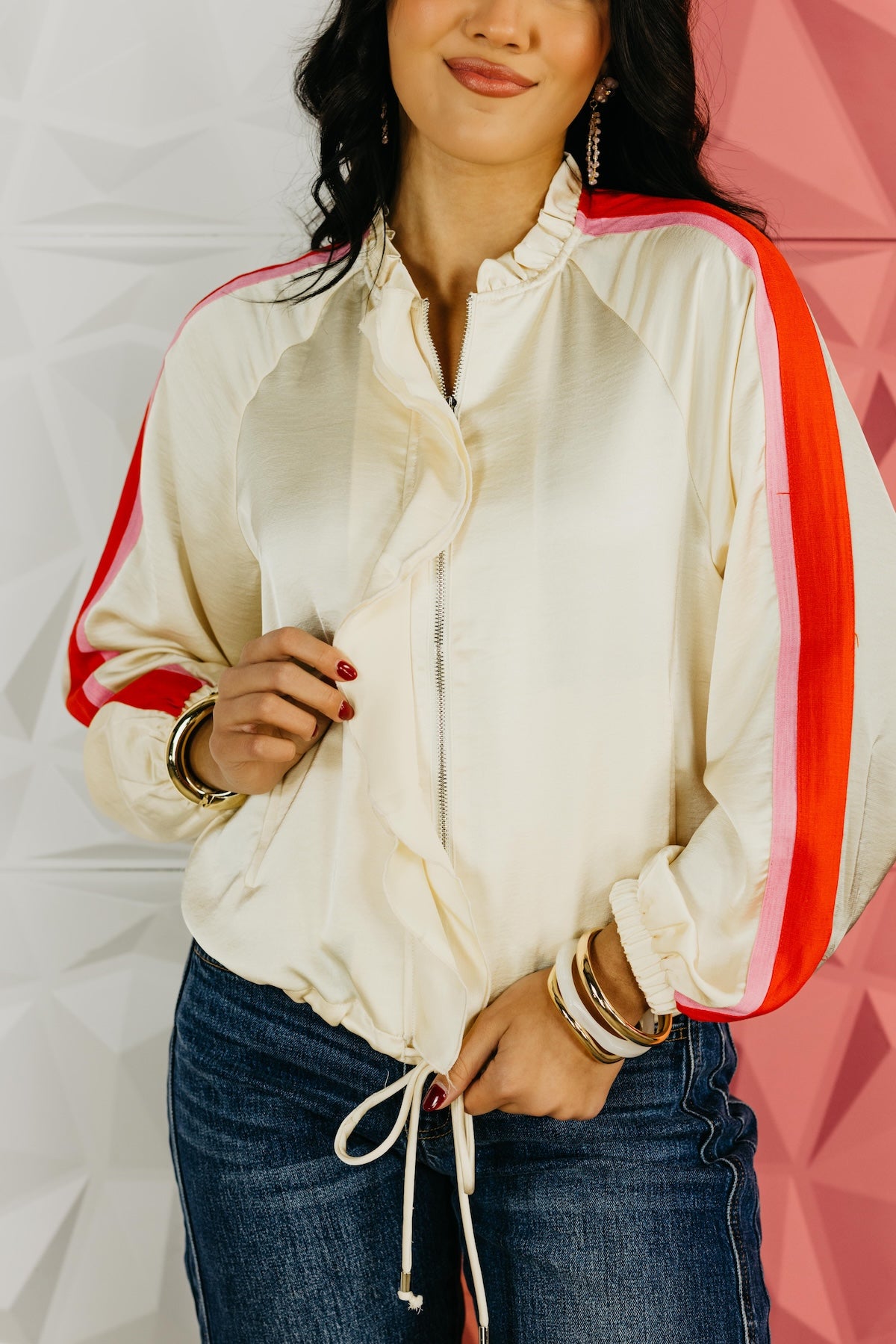 The Serena Contrast Jacket