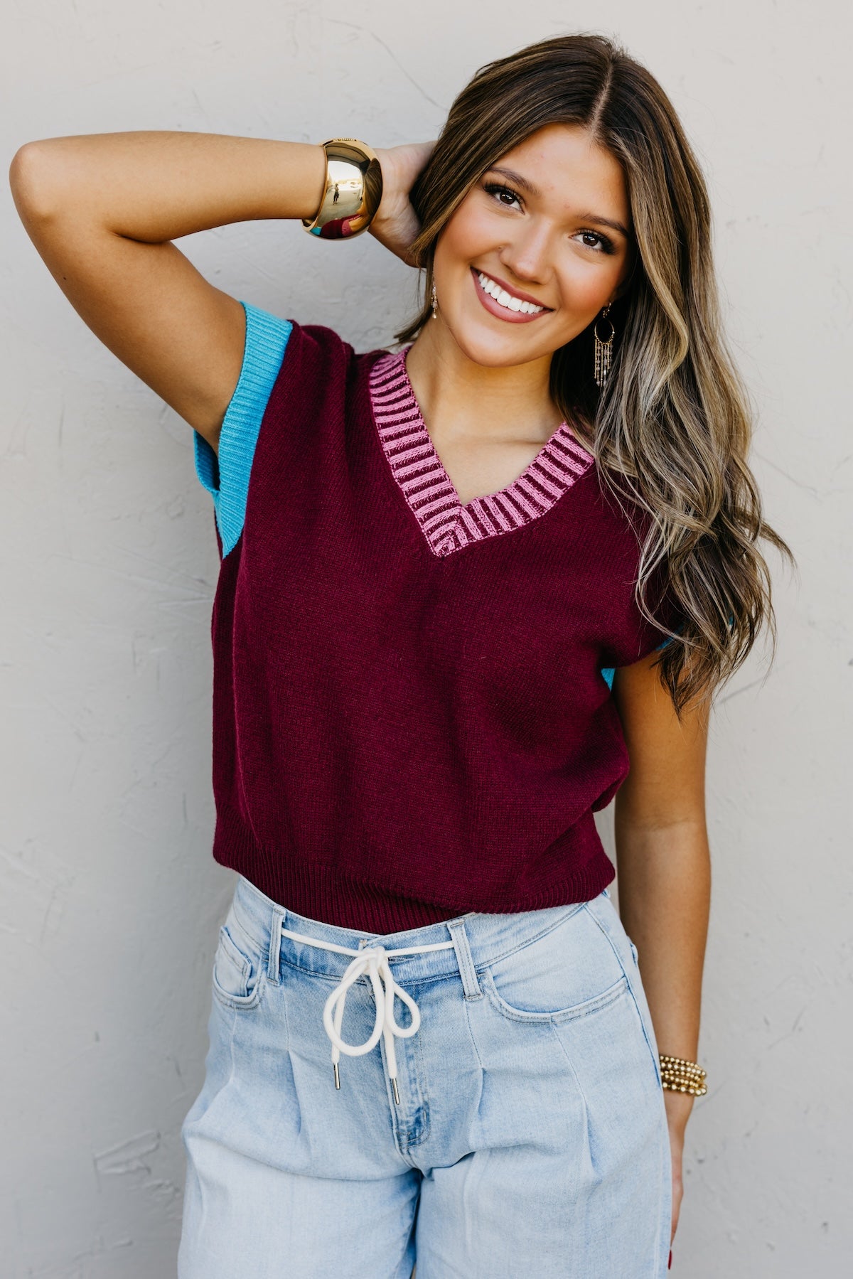 The Elsie Sleeveless Sweater