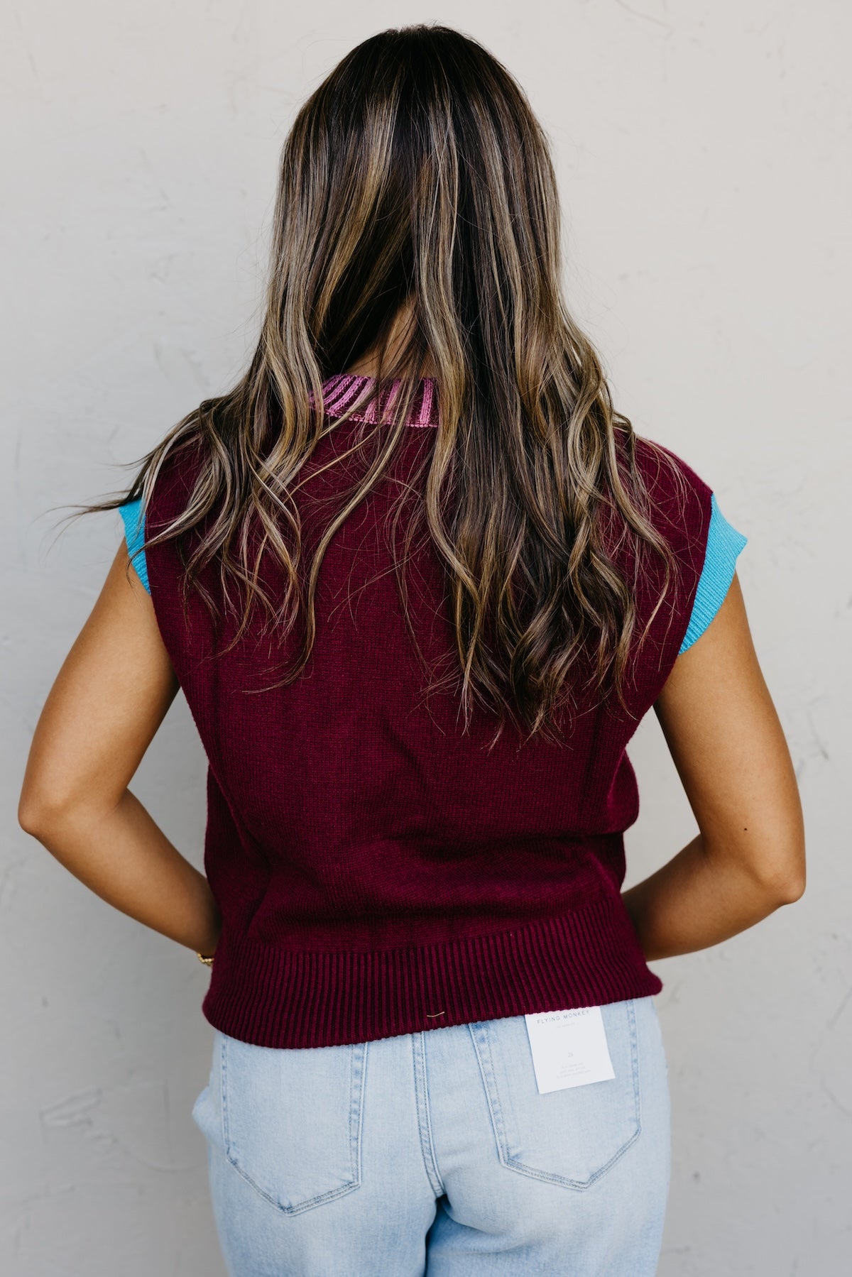 The Elsie Sleeveless Sweater