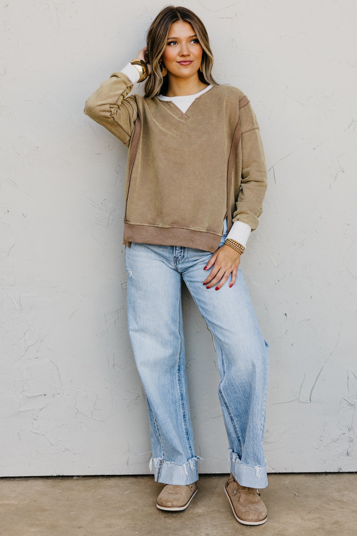 The Samir Snow Wash Sweatshirt