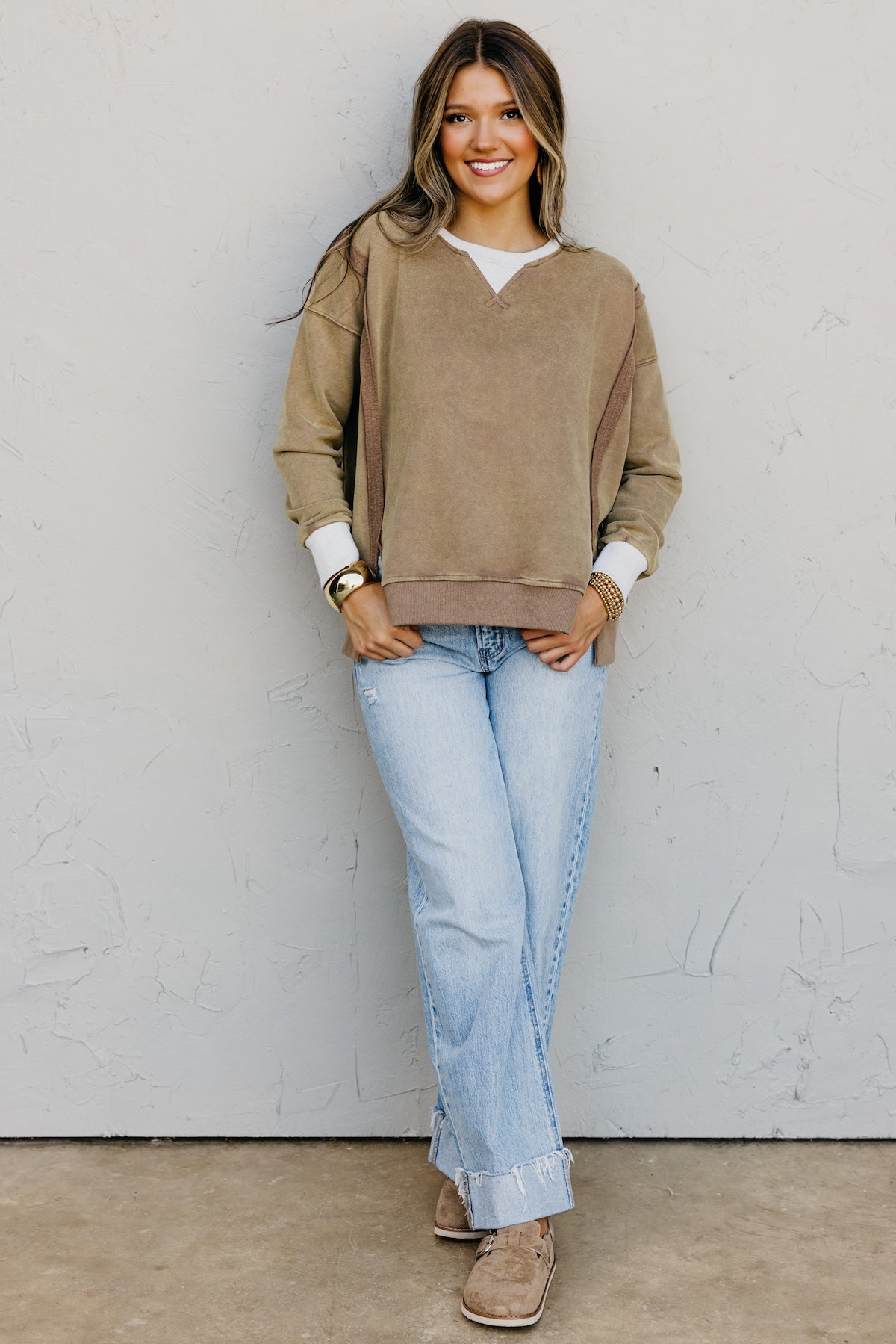 The Samir Snow Wash Sweatshirt