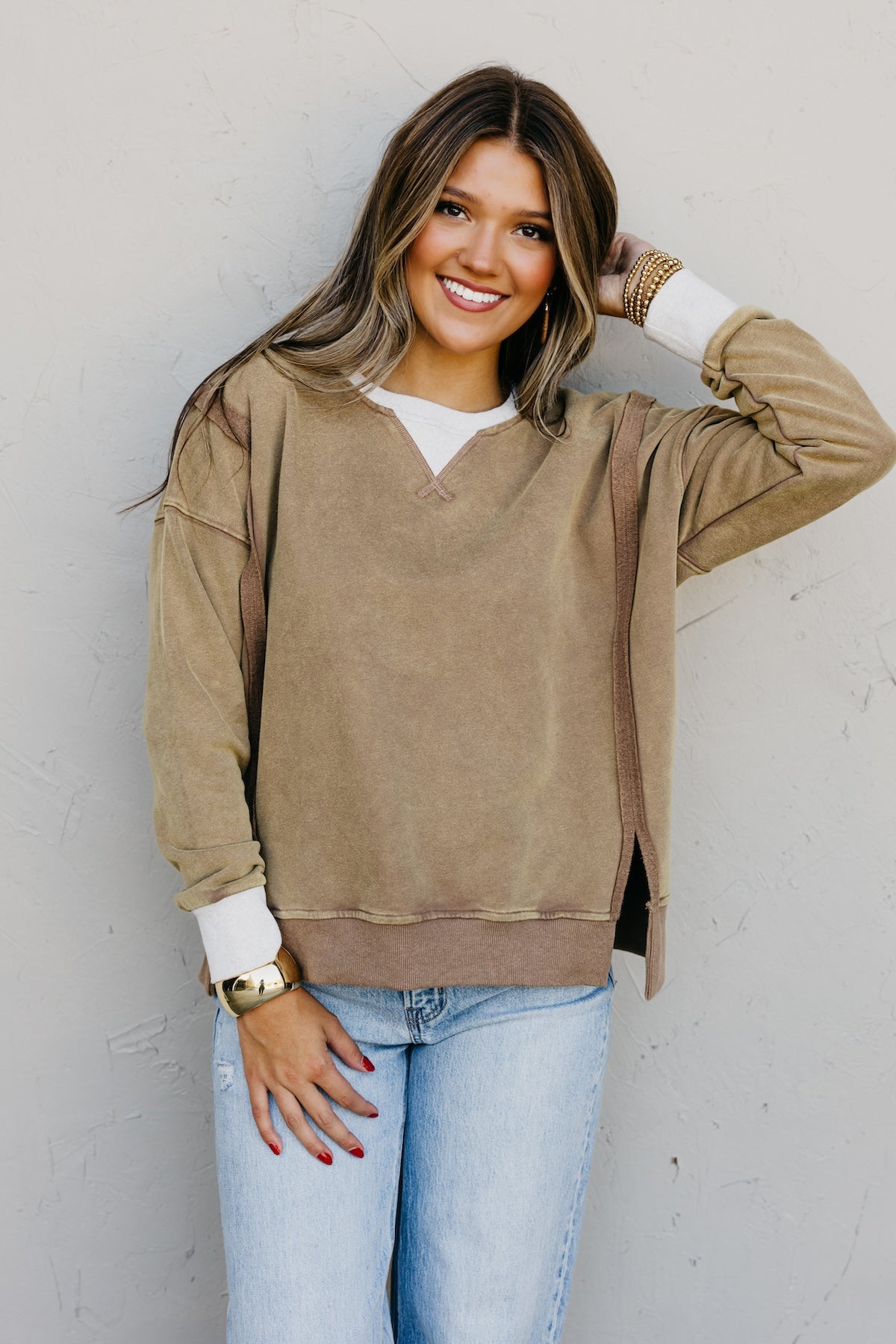 The Samir Snow Wash Sweatshirt