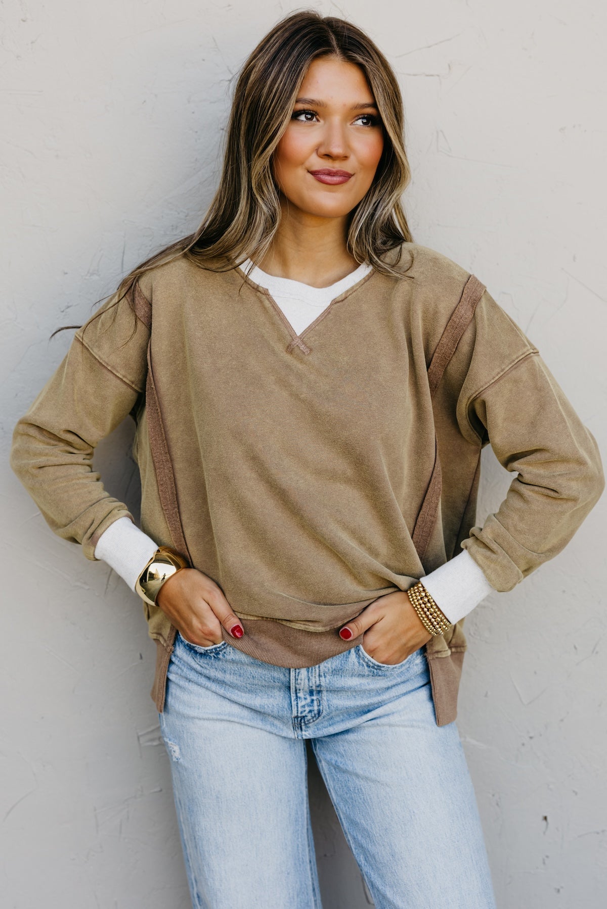 The Samir Snow Wash Sweatshirt