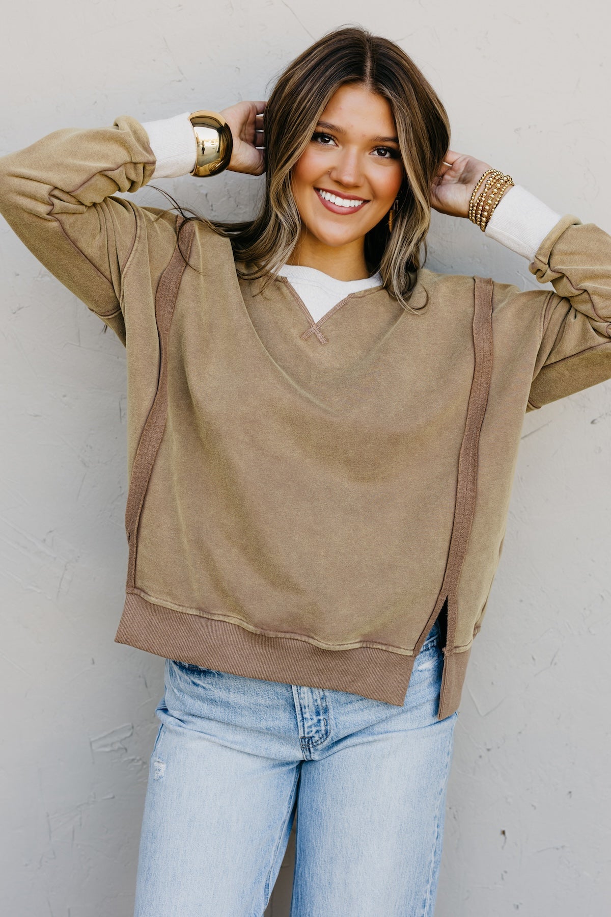 The Samir Snow Wash Sweatshirt