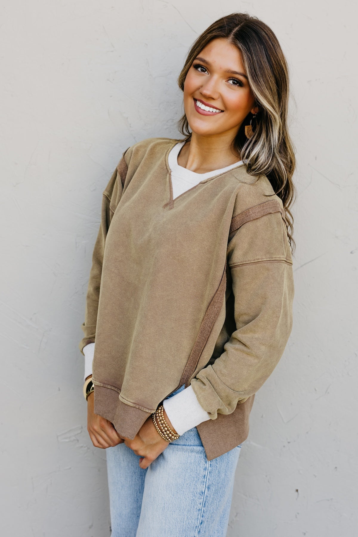 The Samir Snow Wash Sweatshirt