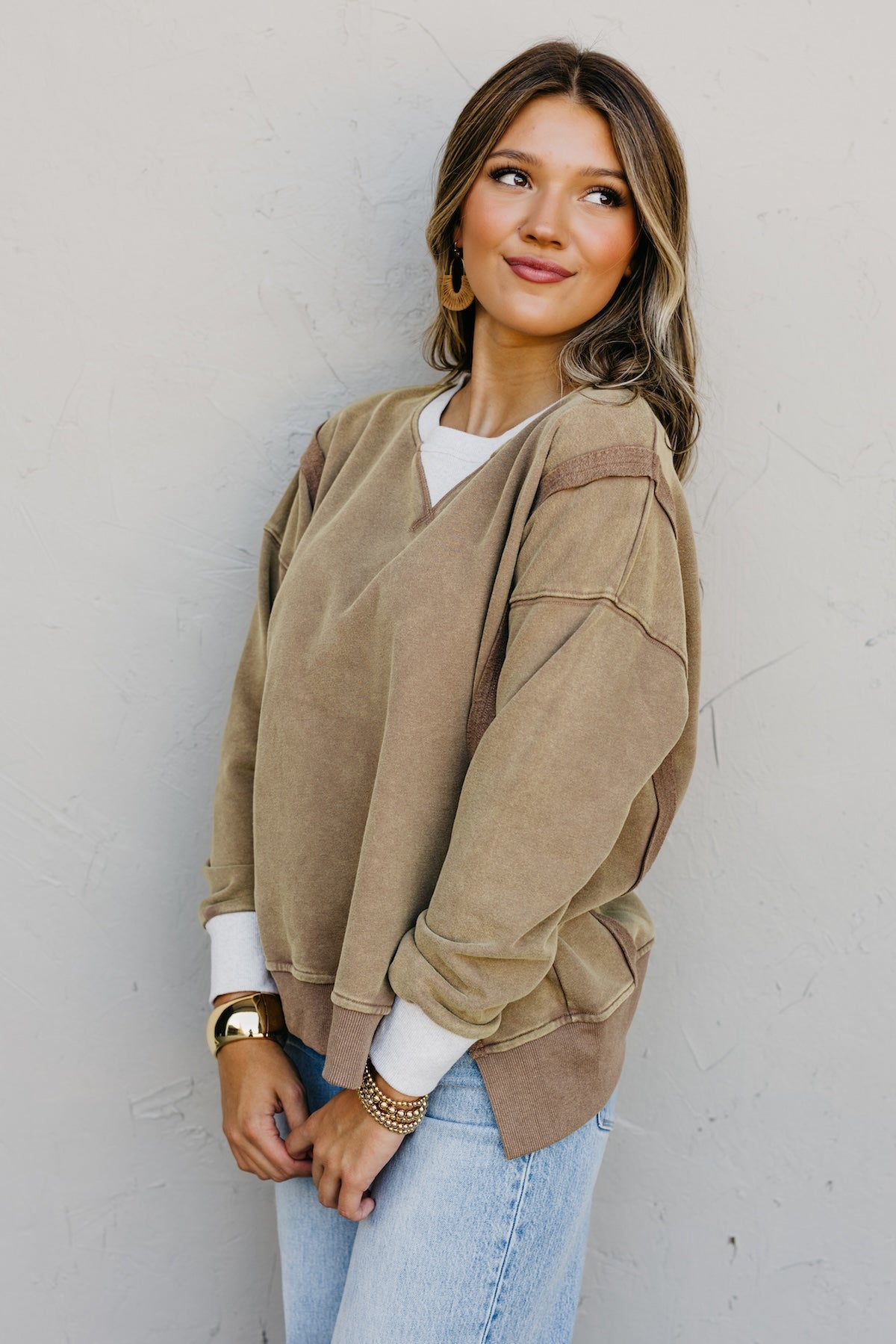 The Samir Snow Wash Sweatshirt