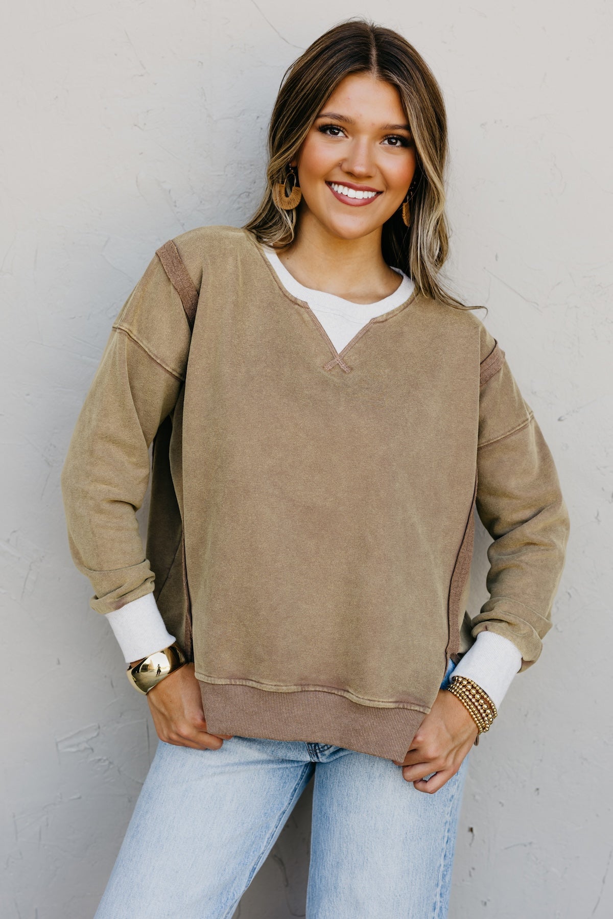 The Samir Snow Wash Sweatshirt