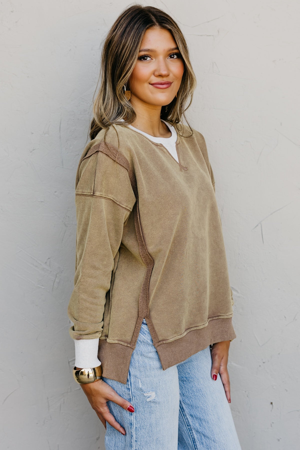 The Samir Snow Wash Sweatshirt