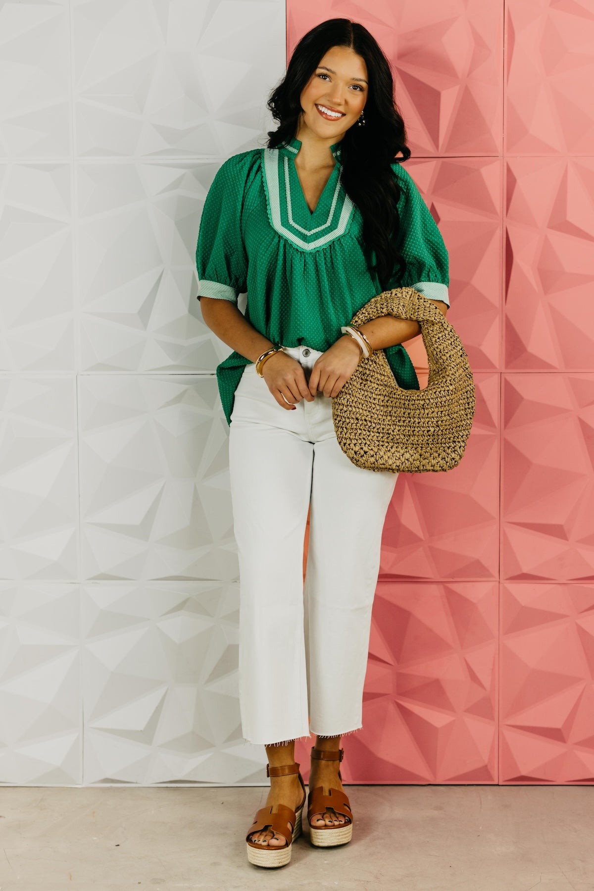 The Lennox Puff Sleeve Blouse