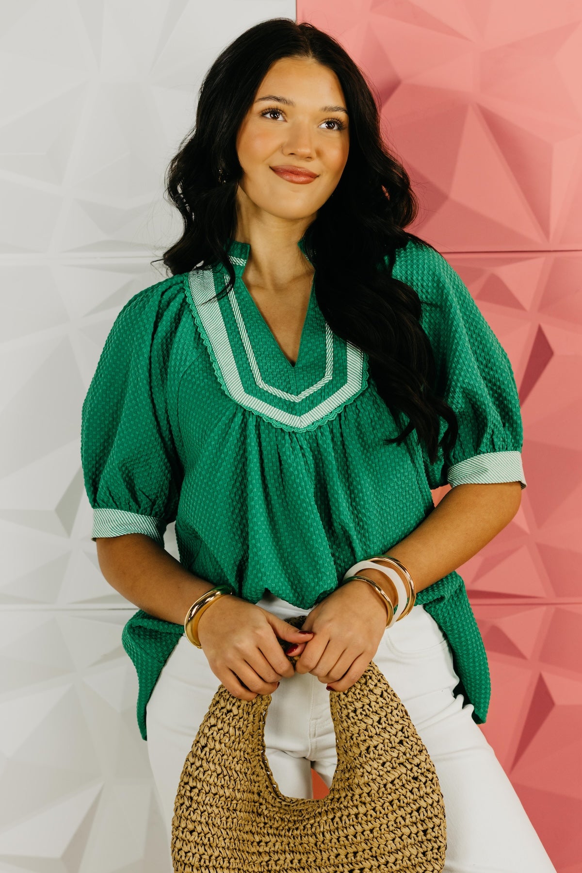 The Lennox Puff Sleeve Blouse