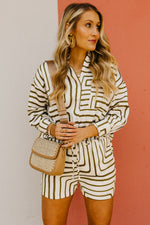 The Merrick Tiger Pattern Sweater