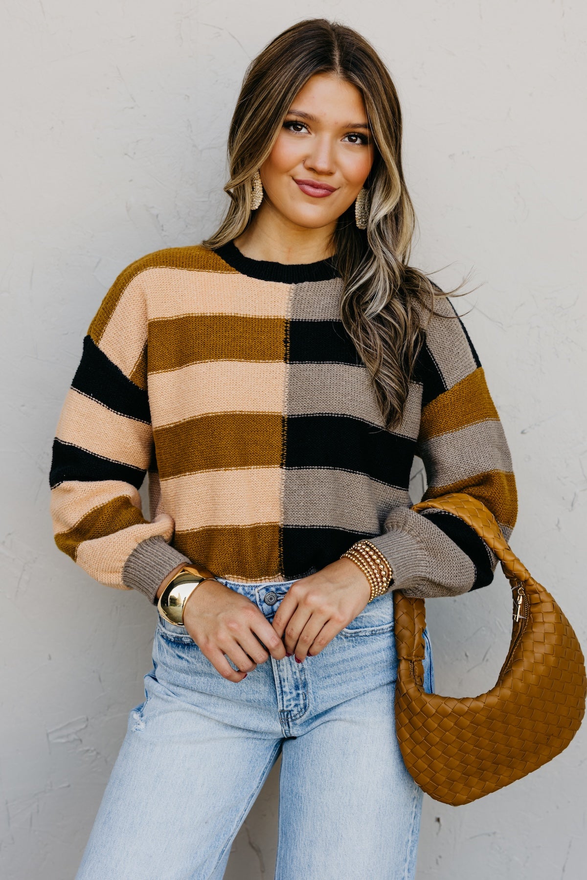 The Atlas Half Block Sweater