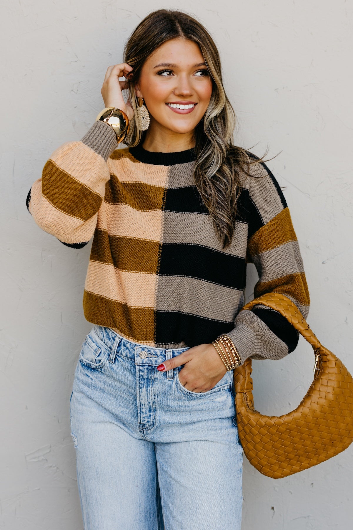 The Atlas Half Block Sweater