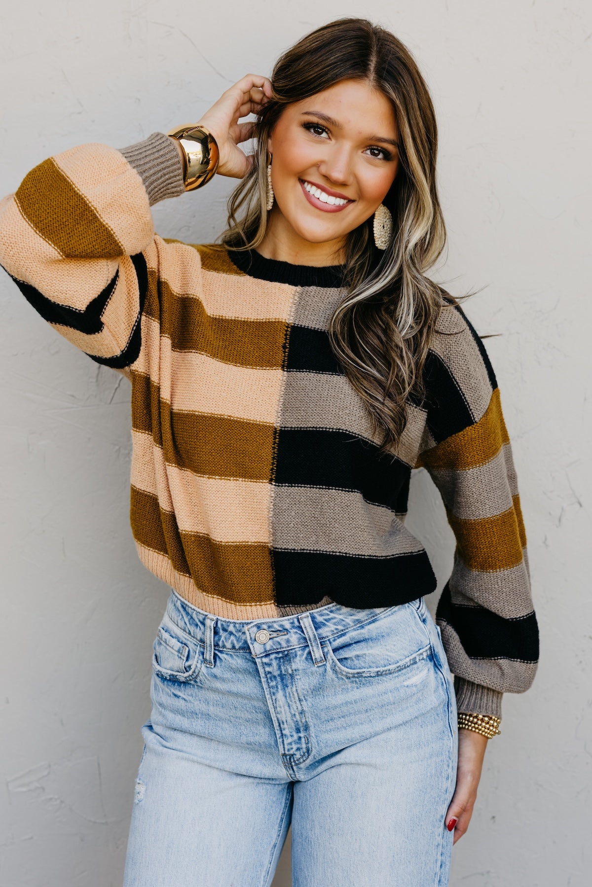The Atlas Half Block Sweater
