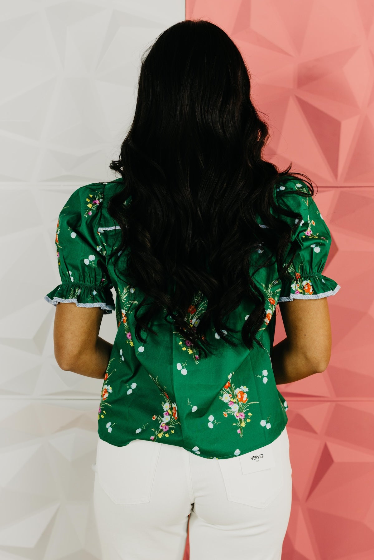 The Hannah Peasant Tie Top