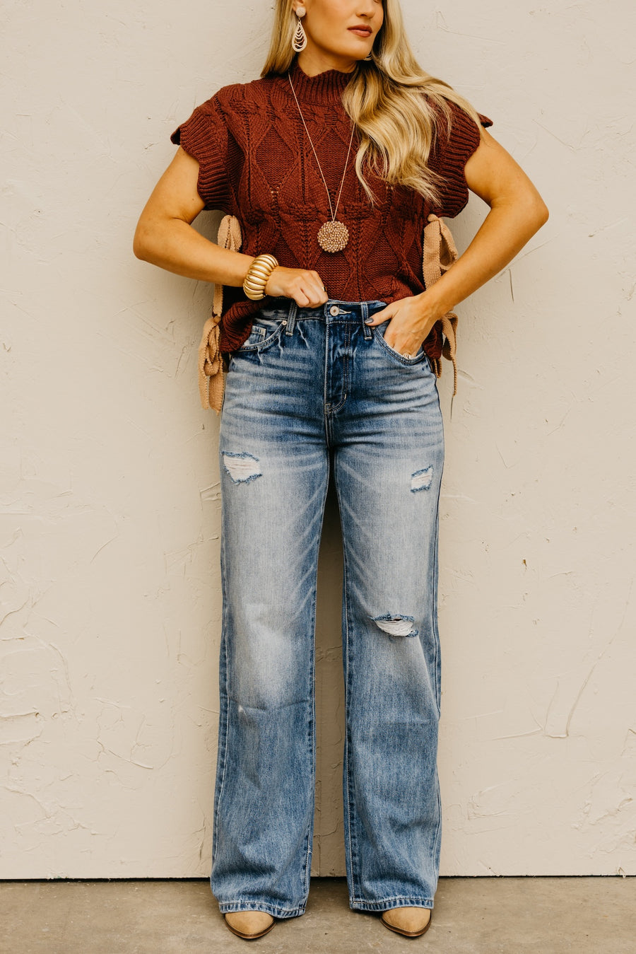 Kan Can Denim | High Rise 90's Flare Jeans - KC7373MV2