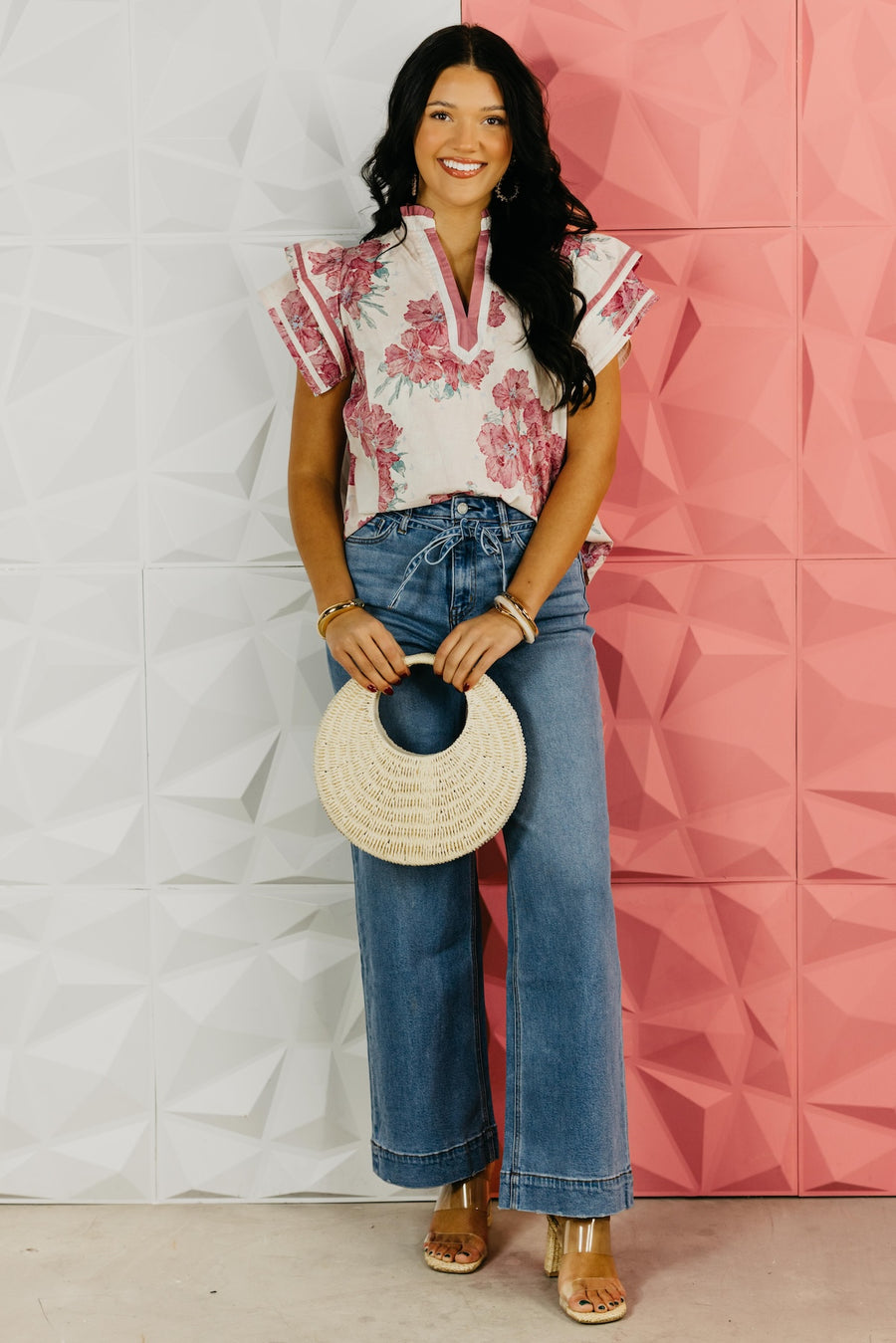 The Desiree Floral Blouse
