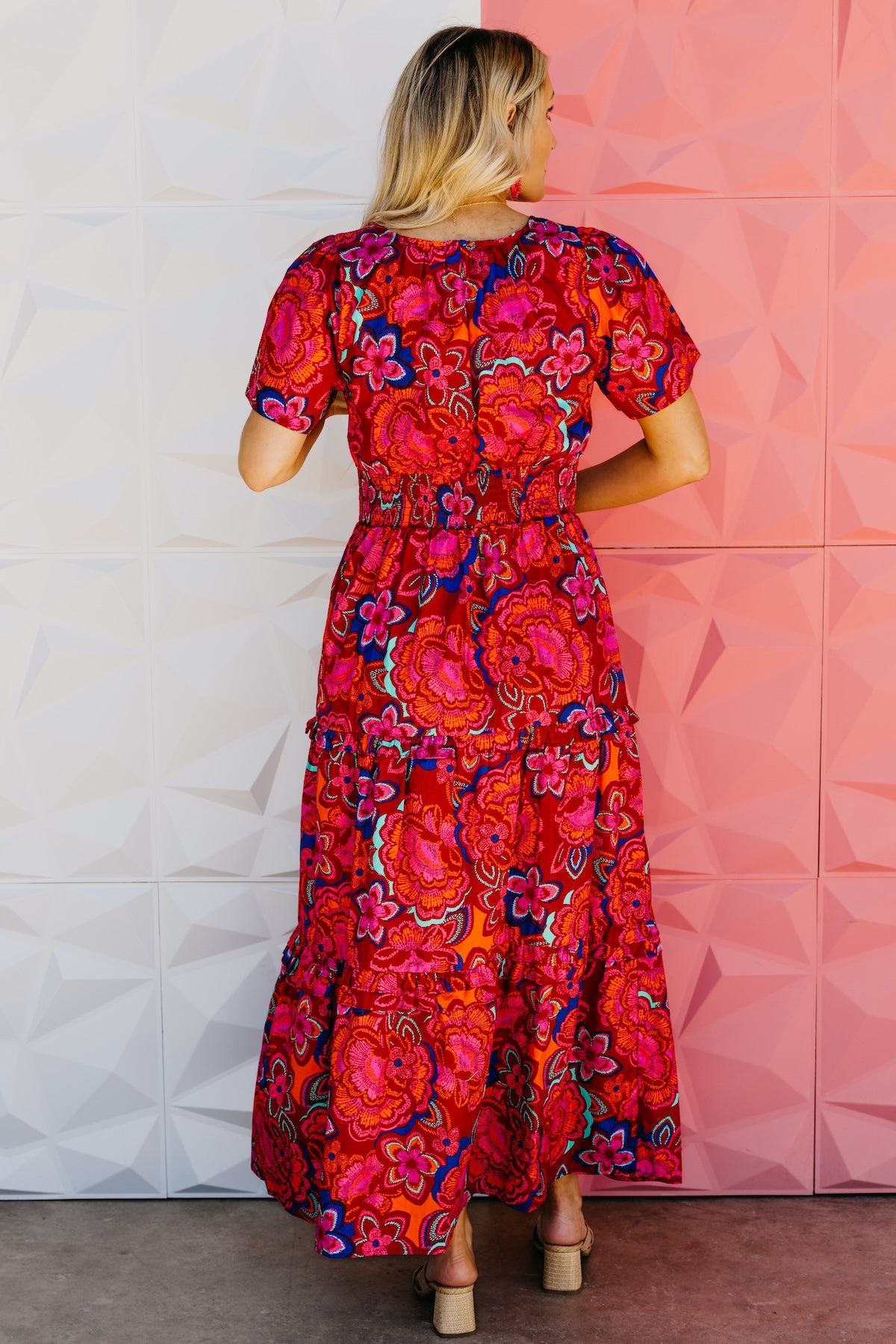 The Everleigh Floral Tiered Maxi Dress