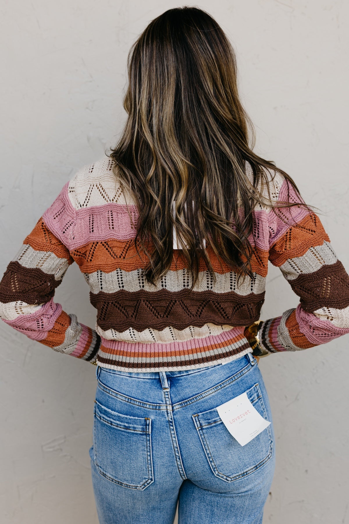 The Nova Wavy Striped Sweater