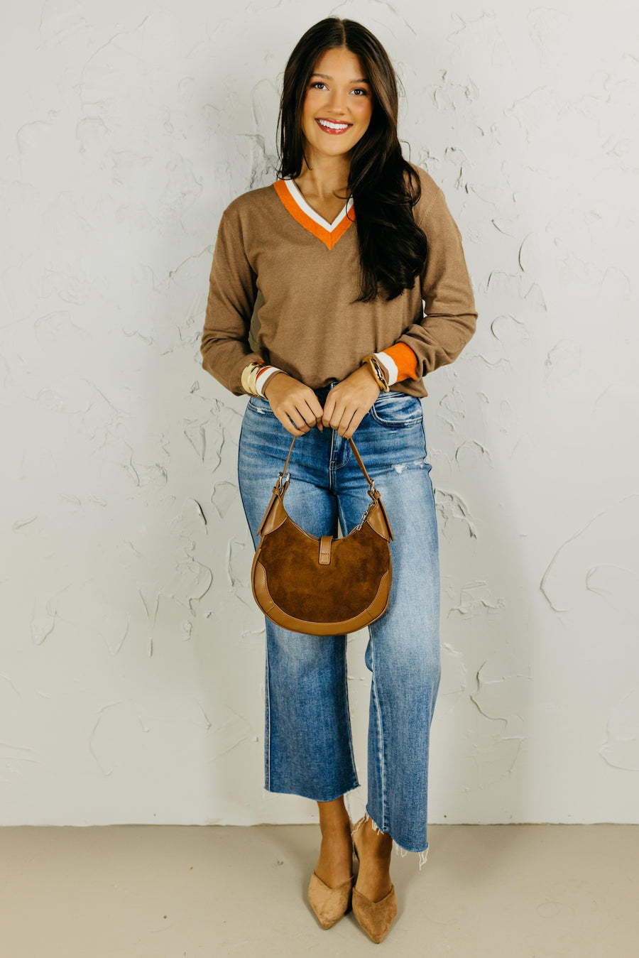 The Willa V Neck Sweater