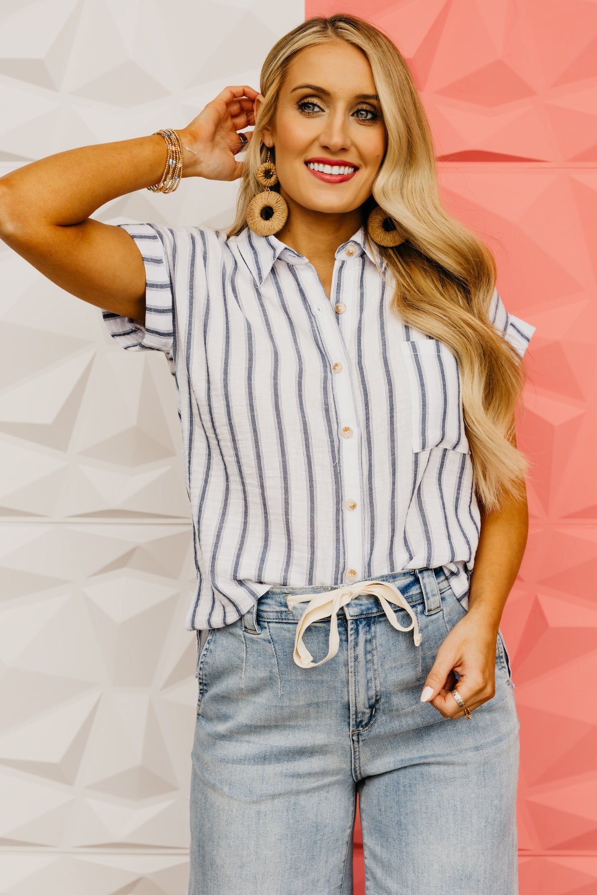 The Brianna Cuff Sleeve Shirt