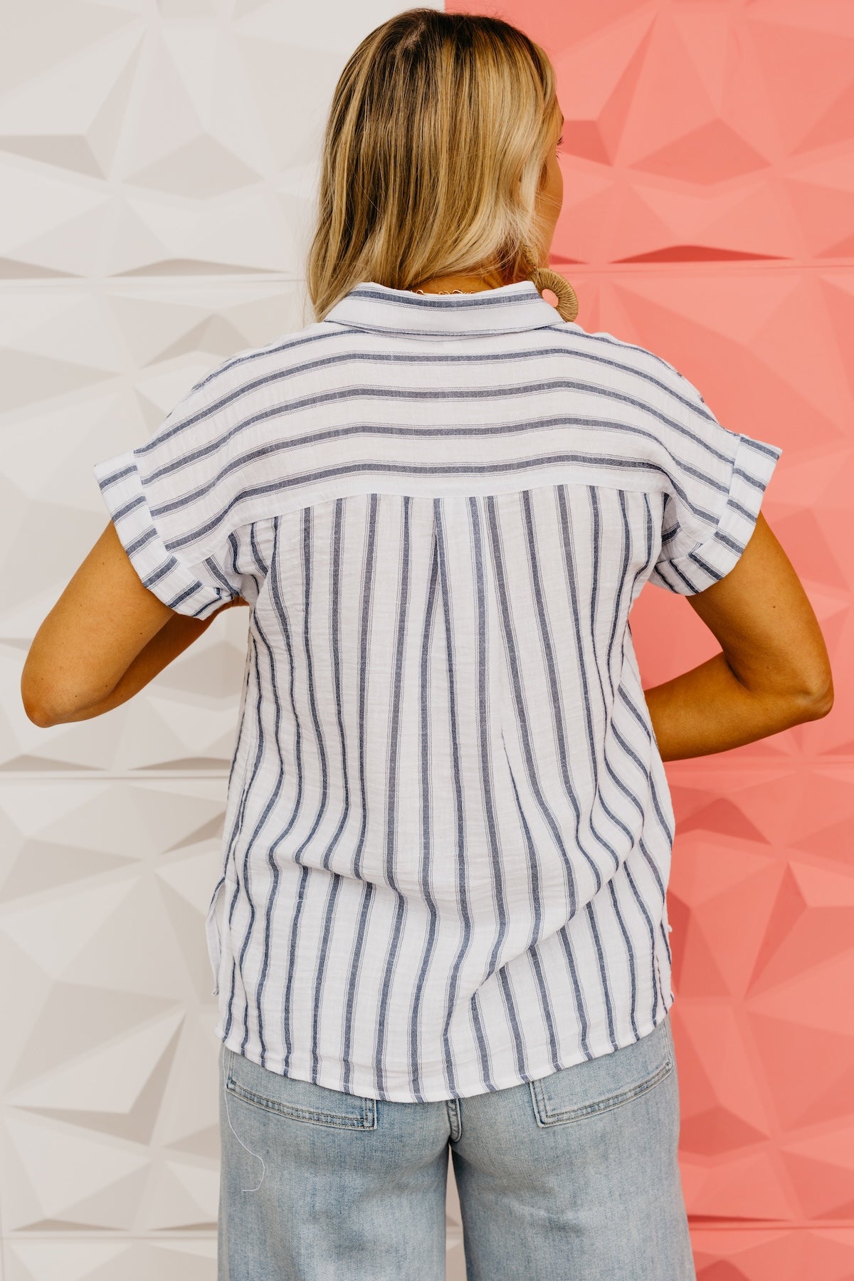 The Brianna Cuff Sleeve Shirt