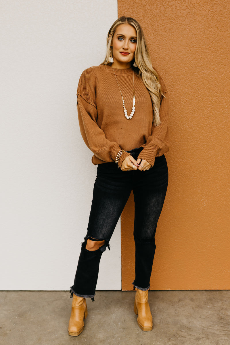 The Jaxon Reverse Seam Sweater