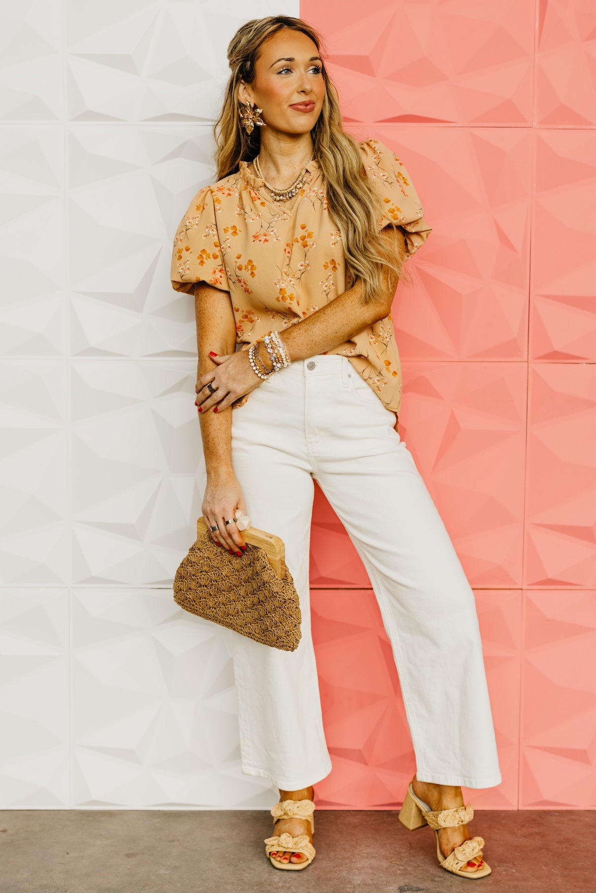 The Gratsgie Floral Blouse