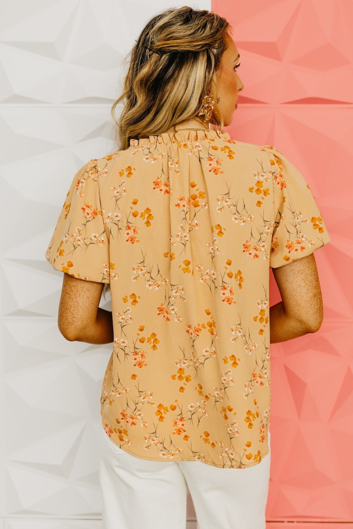 The Gratsgie Floral Blouse