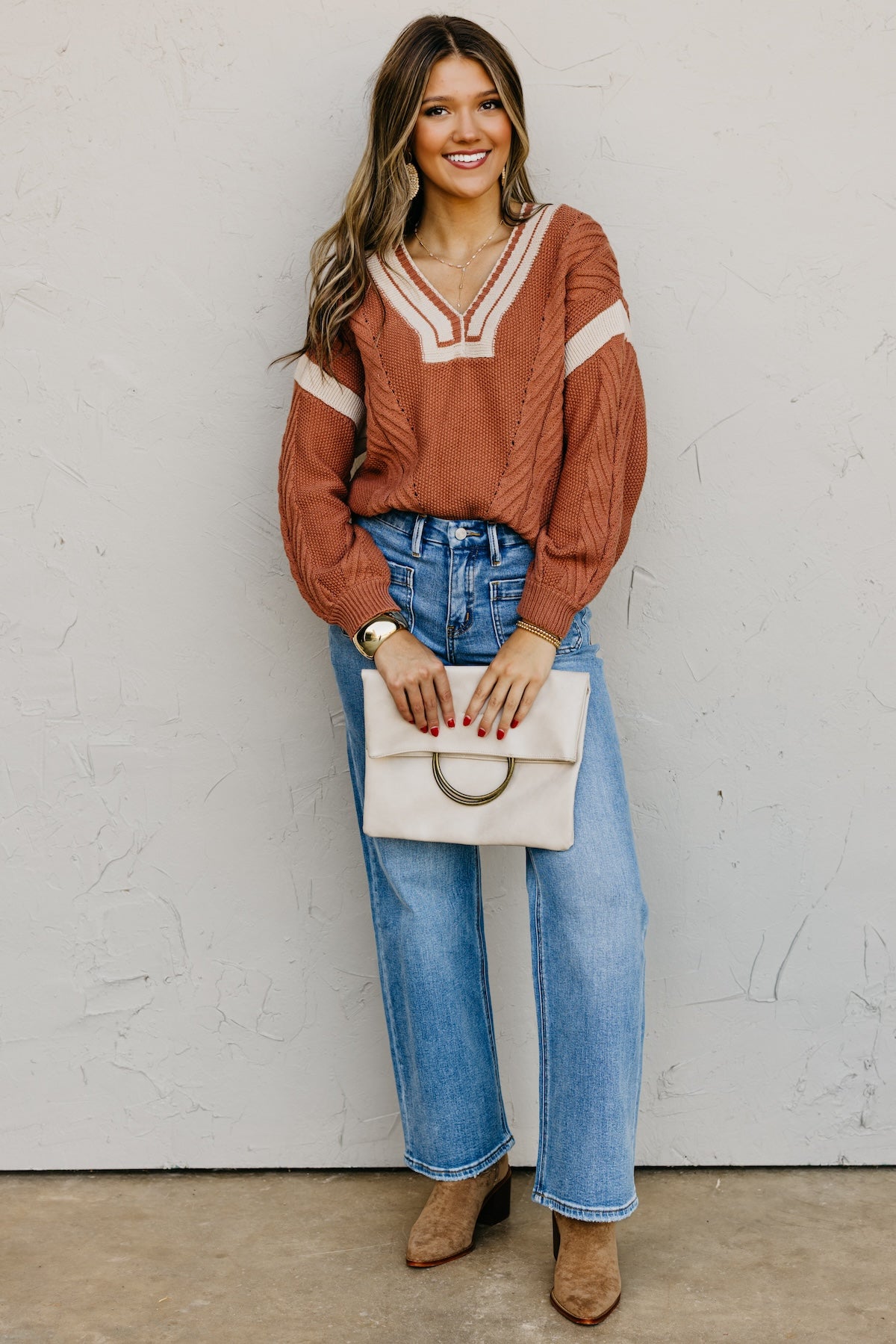 The Simone Cable Pullover Sweater