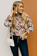 The Feasby Watercolor Floral Blouse